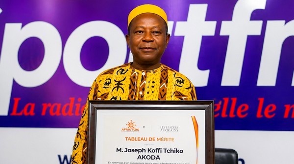 Togo : Le PDG de Radio Sport FM  honoré à la Nuit des Femmes des Média 