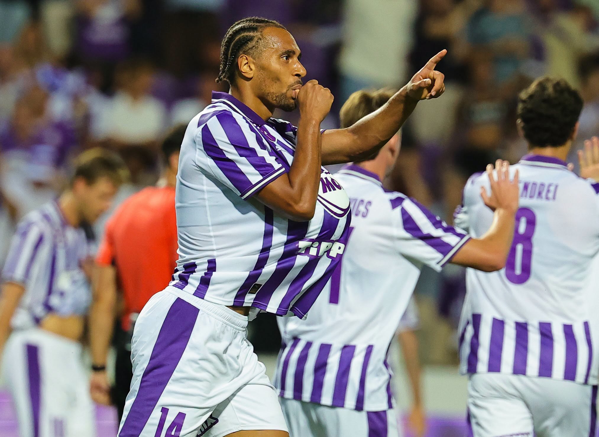 Hongrie : Etiennes Amenyido décisif avec Ujpest FC 