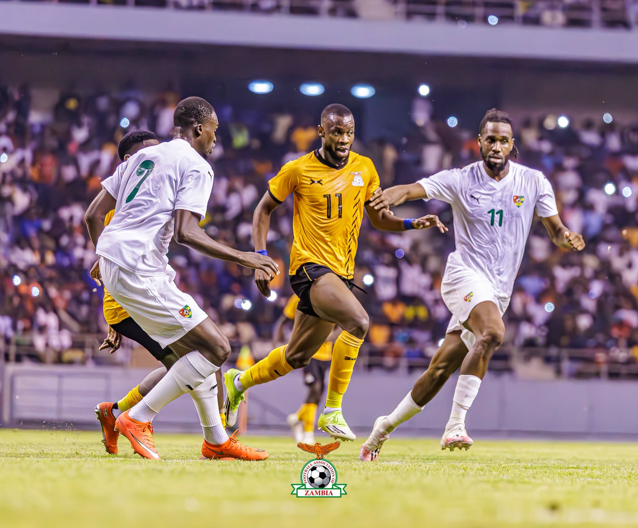 Elim CAN 2027 : Les Eperviers domptés par les Chipolopolo à Ndola 