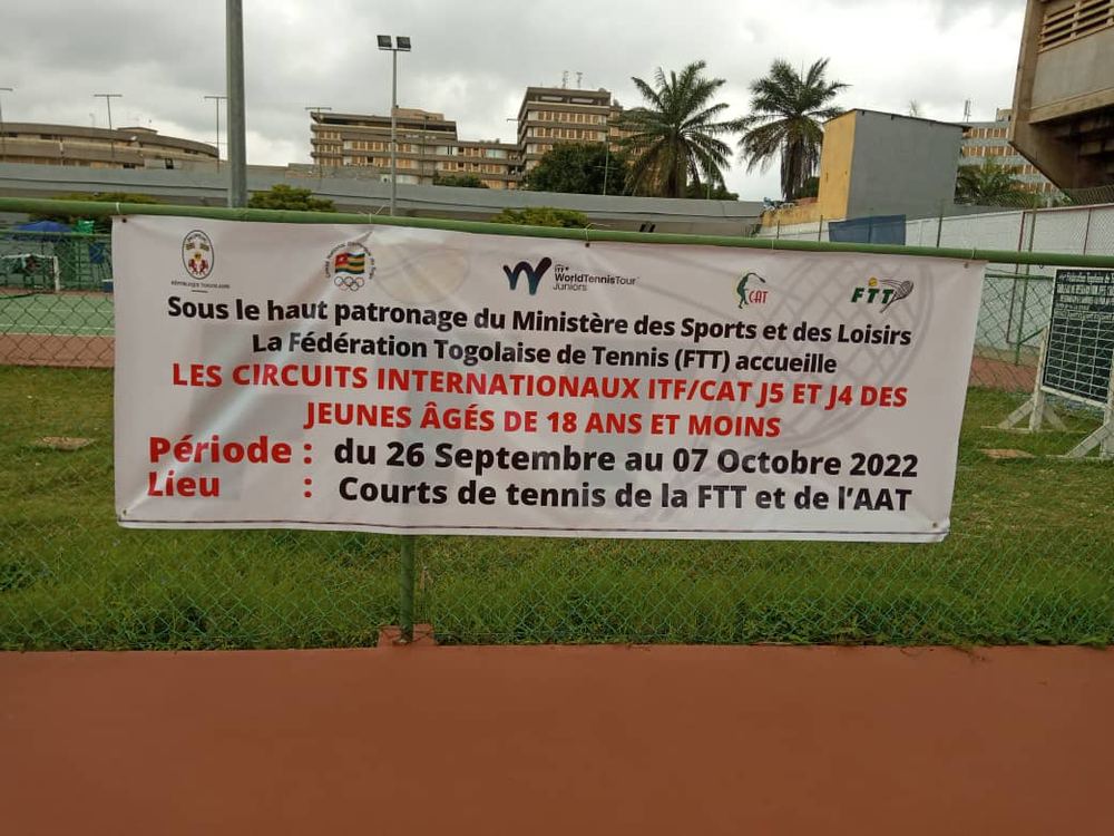 Tennis: Circuits ITF/CAT à Lomé