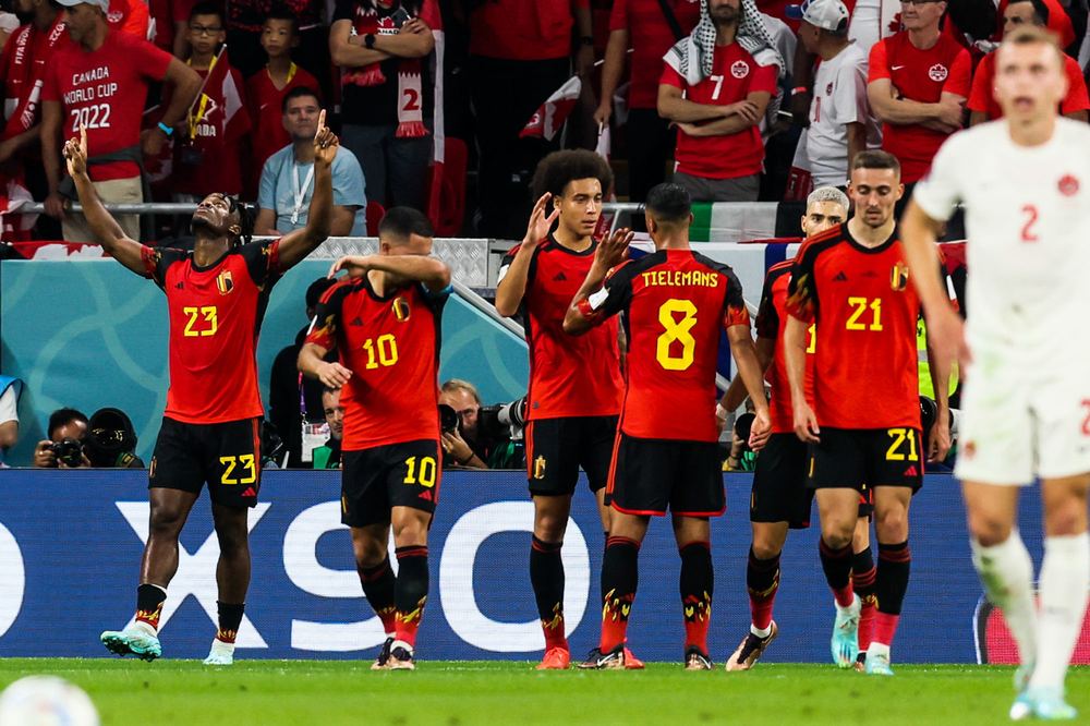 Mondial 2022 : Les Belges se bagarrent
