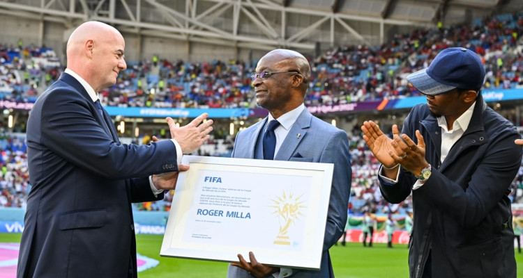 mondial 2022: Roger Milla honoré par la FIFA