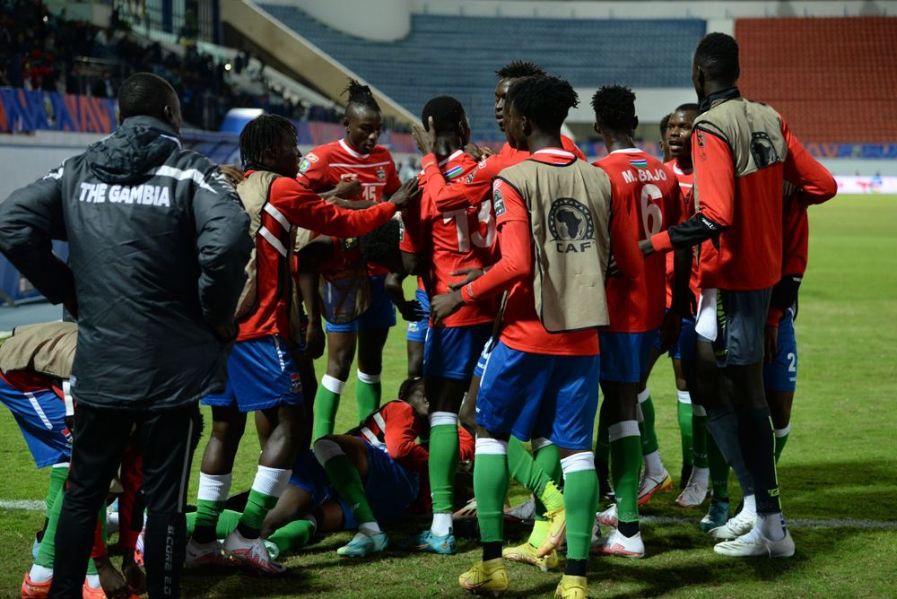 CAN U20: la Gambie en quart de finale