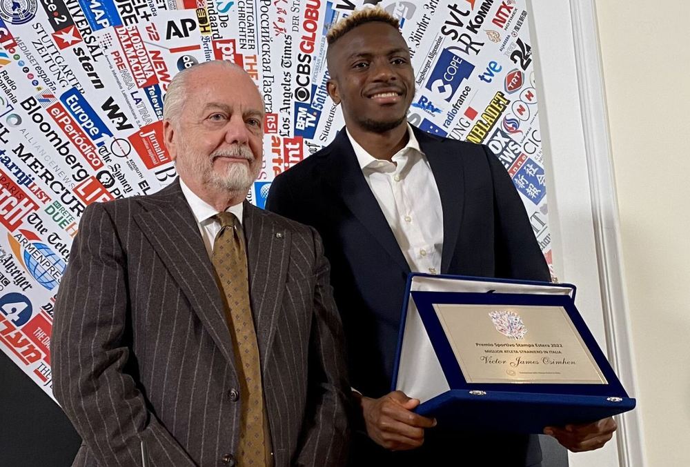 Italie : Osimhen élu meilleur sportif étranger