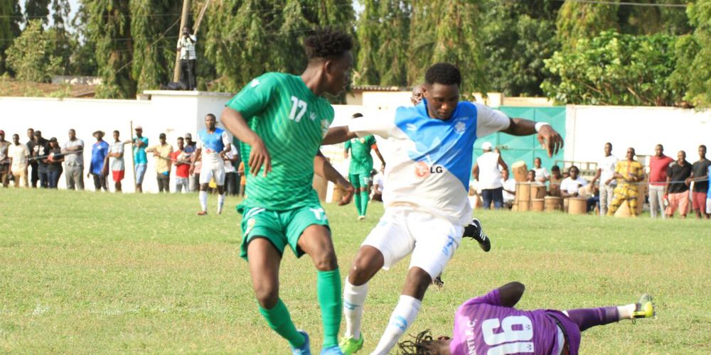 D2 Togo(foot): Gbikinti épinglé à Gbossimé