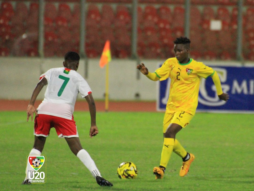 Tournoi UFOA-B U20 Dames : Le Togo battu d'entrée
