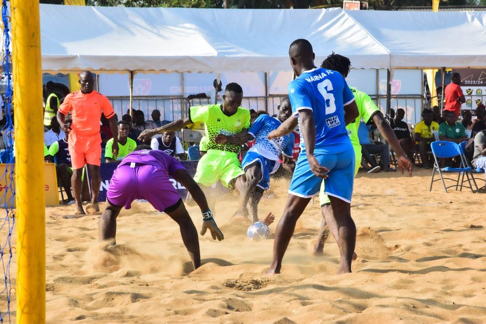 Beach soccer: Marina vainqueur du tournoi à 8