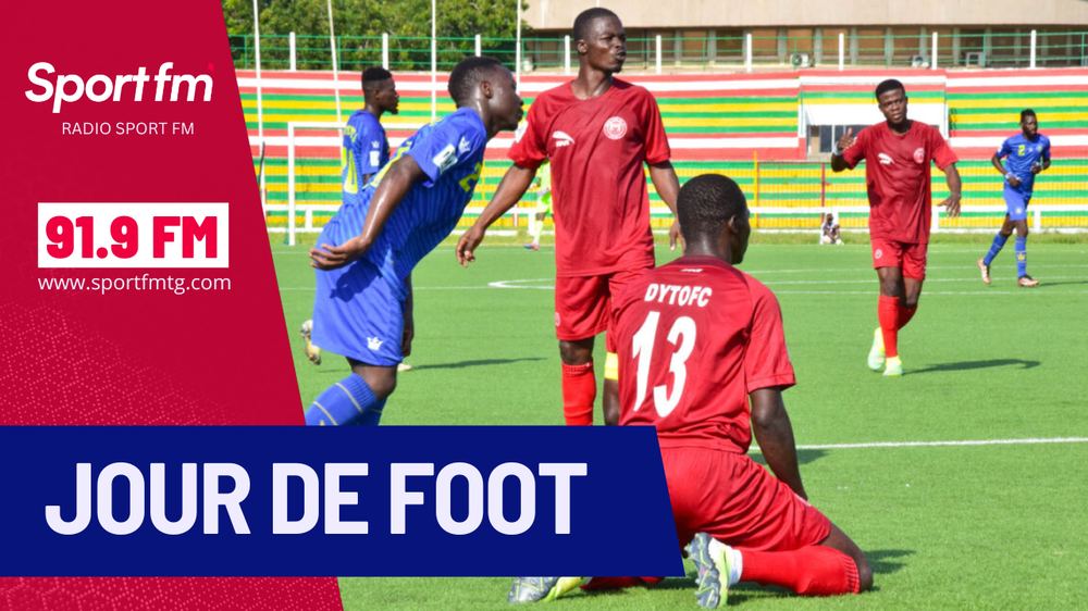 JOUR DE FOOT - LE CONDENSÉ DE LA DEUXIEME JOURNÉE DU CHAMPIONNAT NATIONAL DE FOOTBALL.