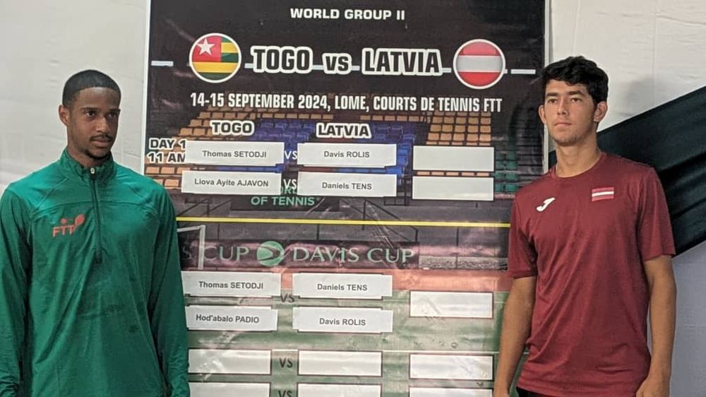 Tennis Coupe Davis: Togo vs Lettonie à Lomé