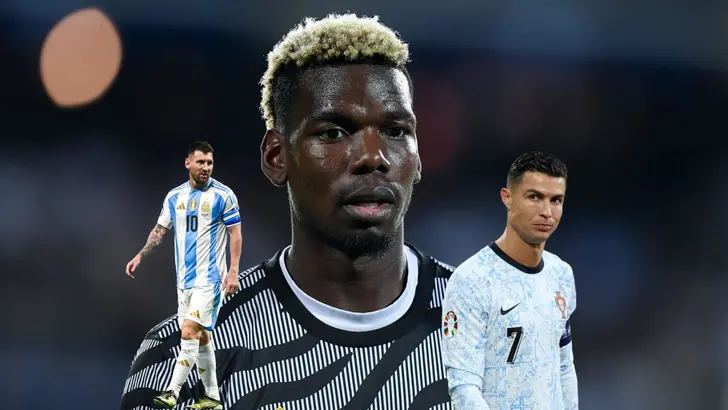 Football : Pogba relance le débat Messi-Ronaldo