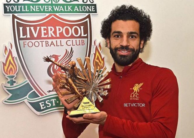 Angleterre : Mo Salah élu joueur du mois