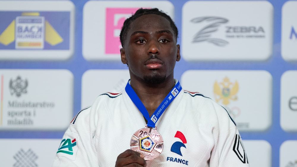 Championnat d'Europe de Judo : Gaba en bronze