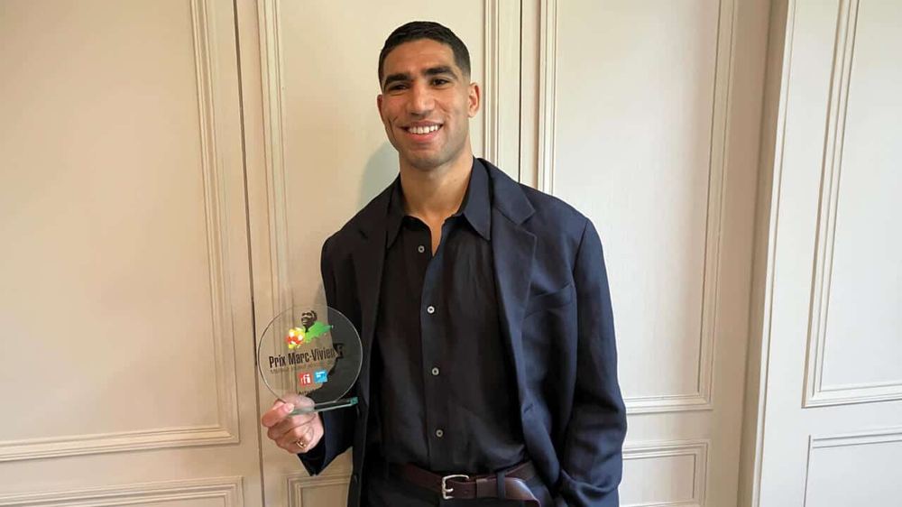 Ligue 1 : Achraf Hakimi vainqueur du prix Marc Vivien Foe