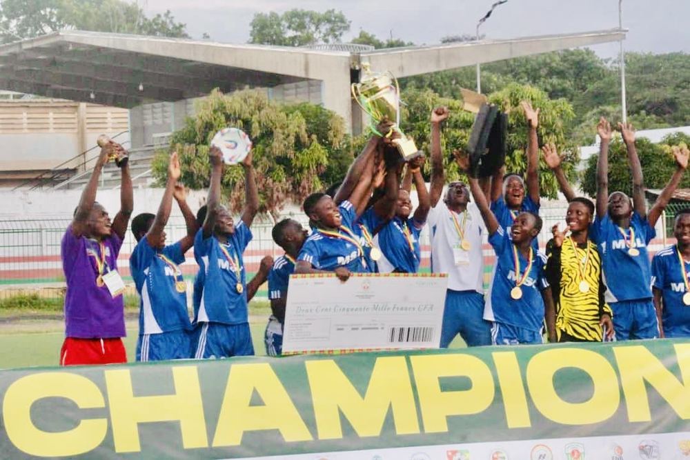 Championnat Scolaire 2025 : Le CEG Kabou ouest triomphe en finale
