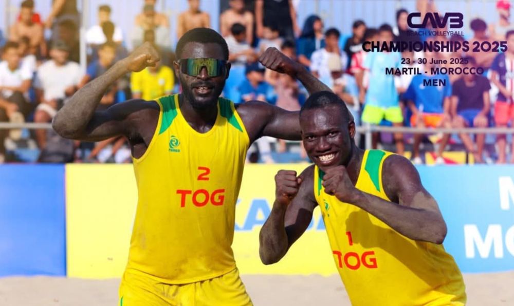 Beach-volley : Le Togo qualifié pour les championnats du monde
