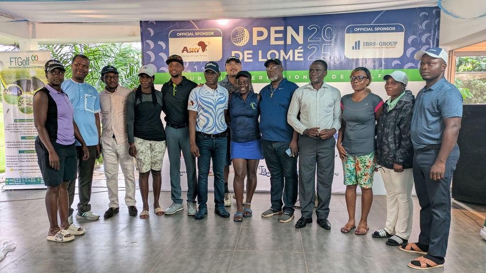 Togo : Un tournoi international de golf en ligne de mire