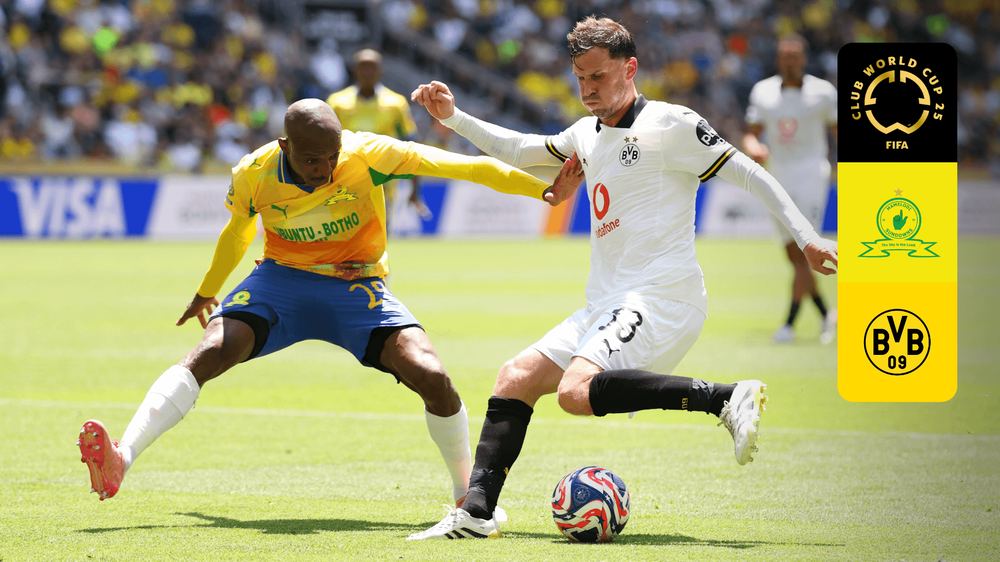 Mondial des clubs 2025 : Sundowns tombe face à Dortmund