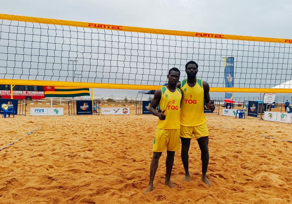 Beach Volley Zone III : Le Togo mal en point
