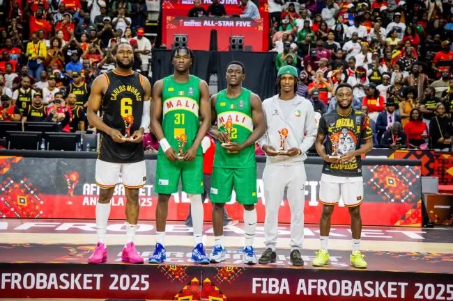 Afrobasket 2025 : L'équipe-type du tournoi dévoilée
