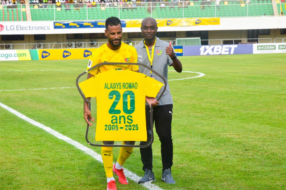 Togo : Alaixys Romao honoré en sélection