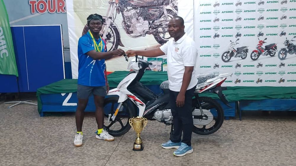 Tennis de Table : Madjid Tchassama champion du Togo
